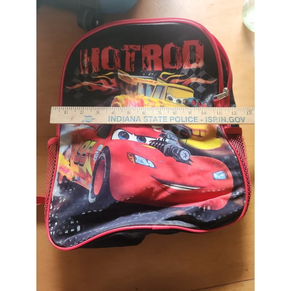 Disney‎ Cars Lightning McQueen HOTROD Kids Backpack